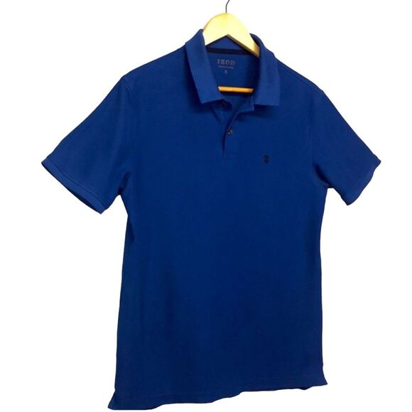 IZOD Royal Blue Polo Style w/Black Logo - Picture 3 of 11